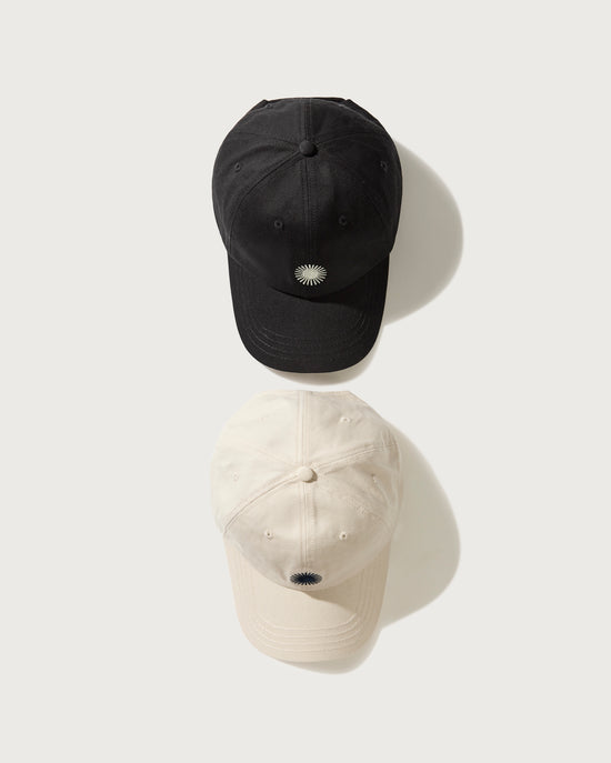 Pack casquettes Ivory contrasté et Noir contrasté