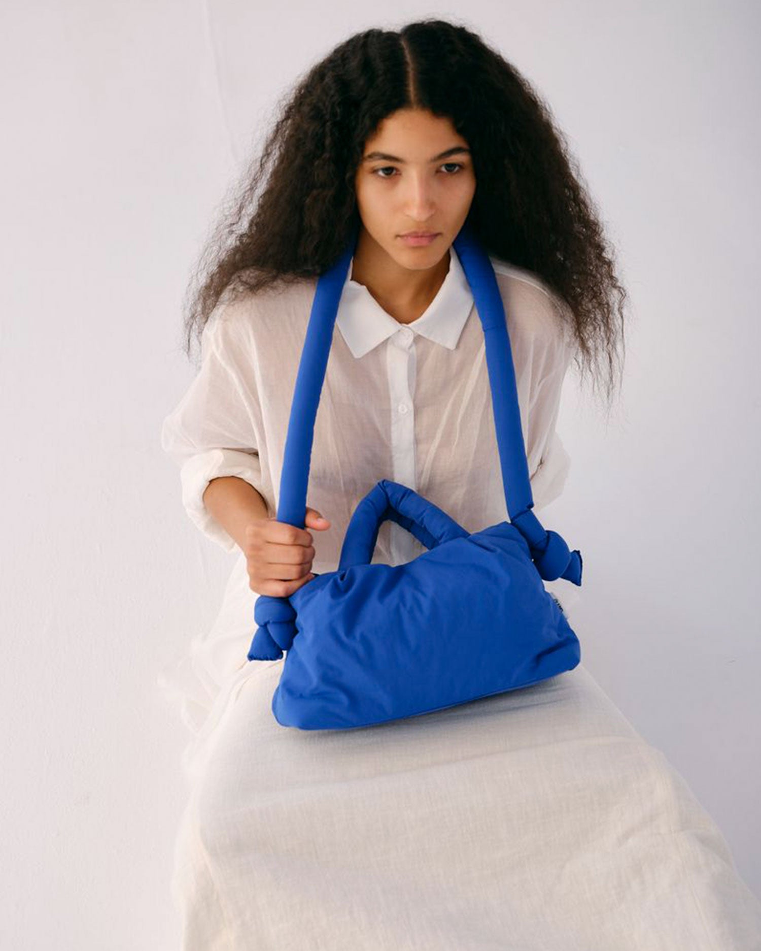 ÖLEND BACKPACKS MiniOna Soft Bag コバルトブルー Cobalt Blue Miniona Soft Bag - Olënd | Thinking Mu