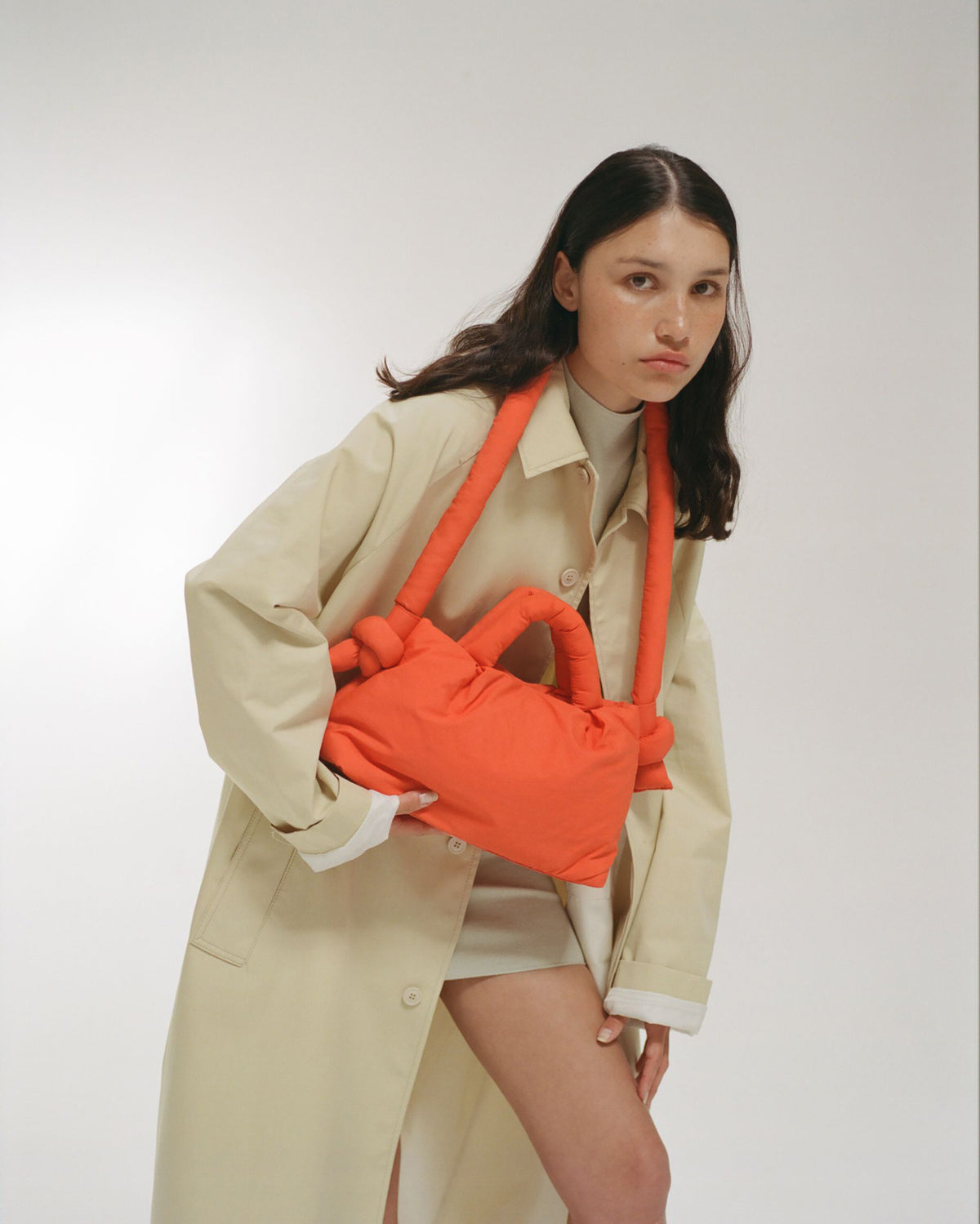 Coral Miniona soft bag