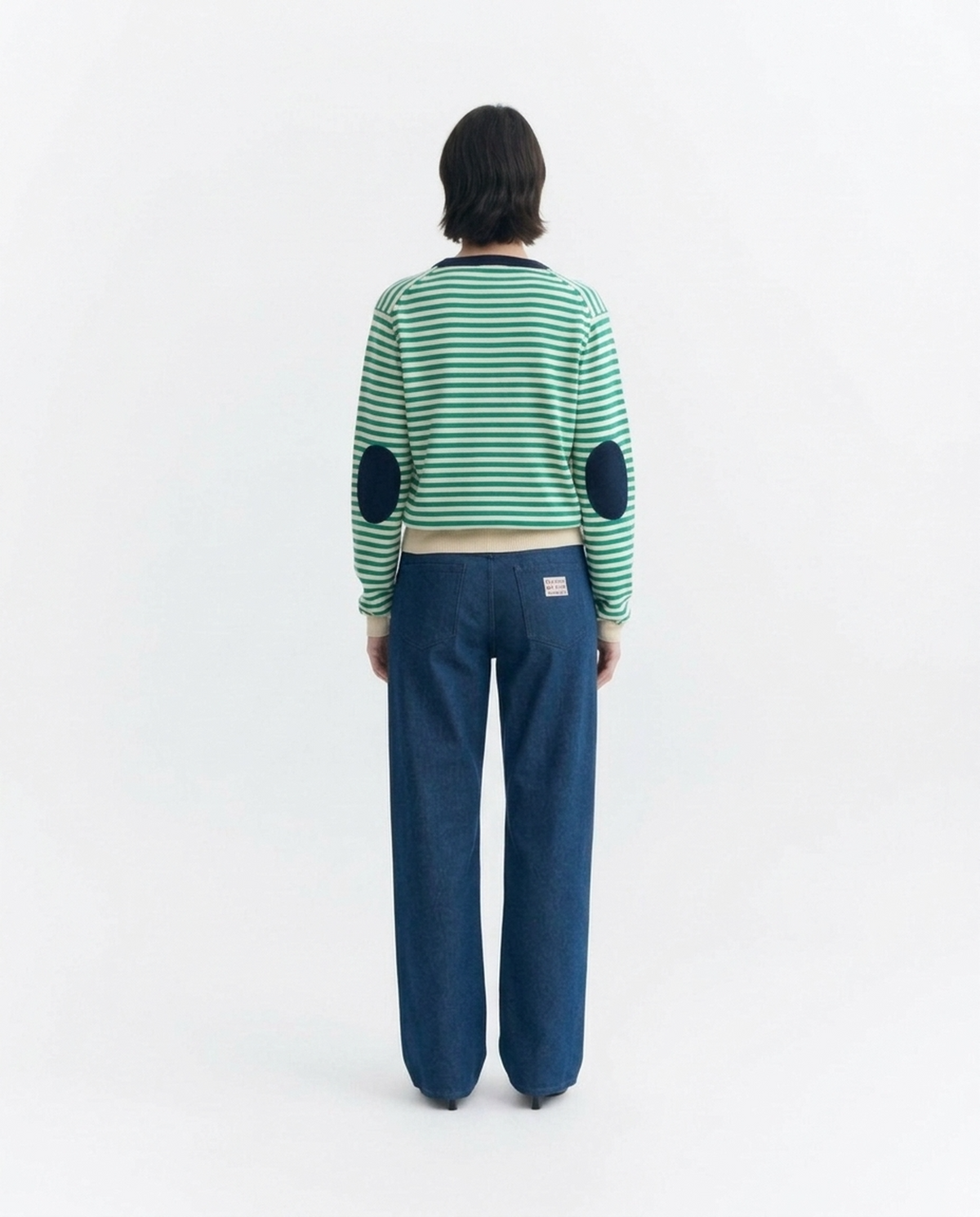 Jeans tiro bajo tinte natural  indigo Kettan