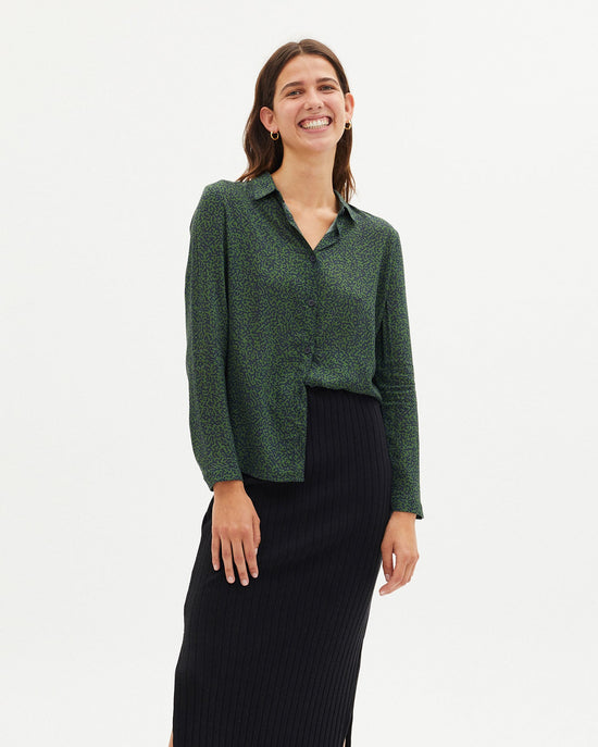 Blusa chamomile chamaleon verde sustainable clothing outlet-1