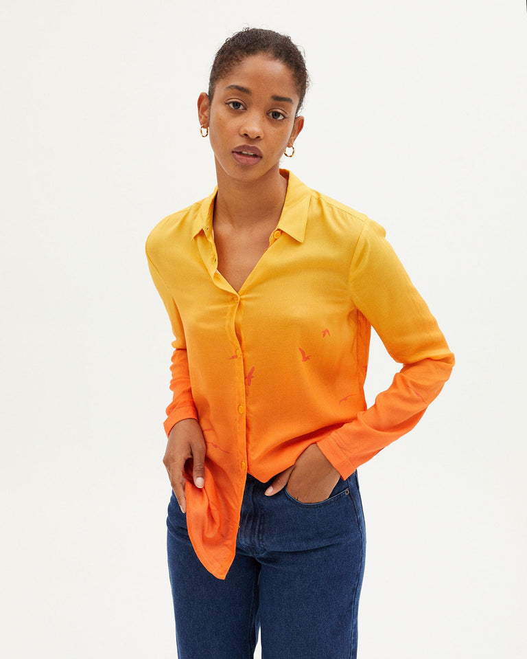 Blusa chamomile sunset sustainable clothing outlet-1