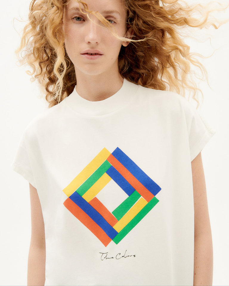 Camiseta Chromatic sustainable clothing outlet-3