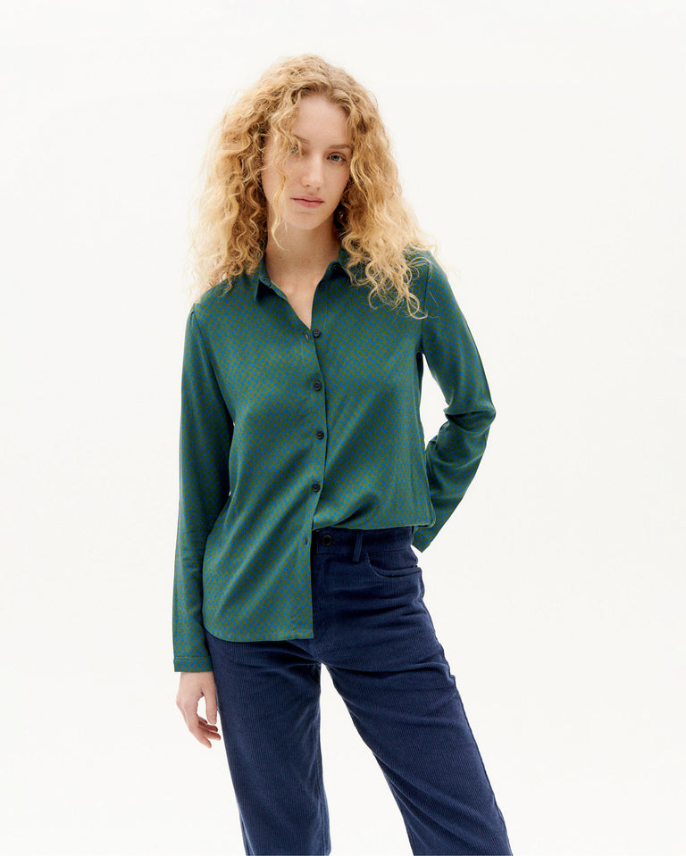 Blusa chamomile squares klein-1