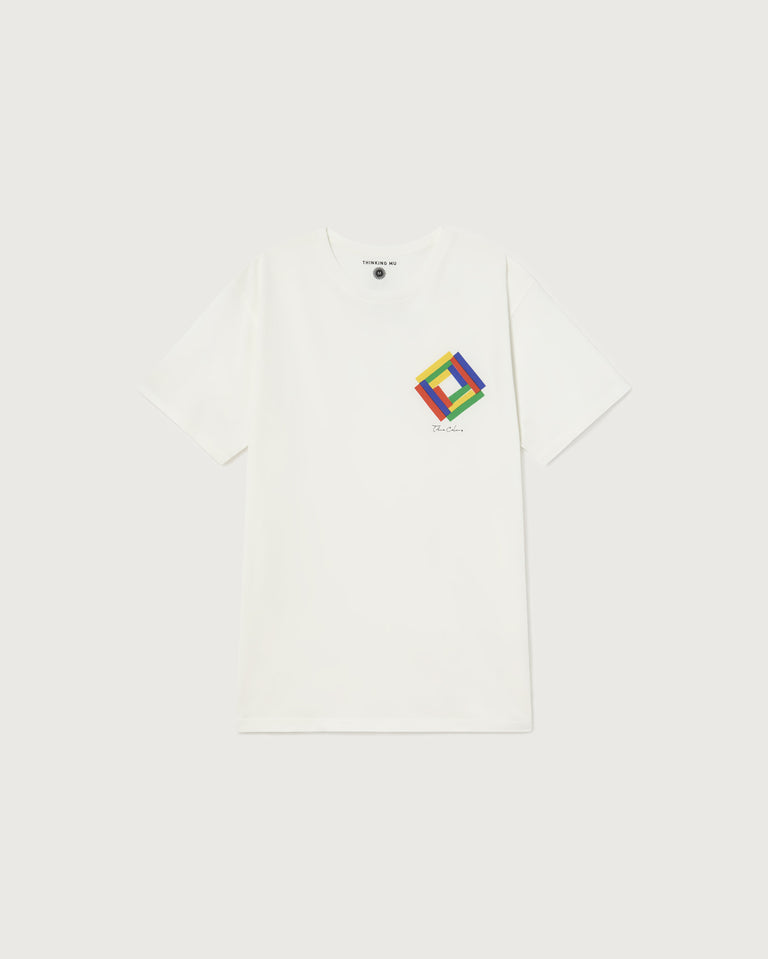 Camiseta Chromatic hombre sustainable clothing outlet-silueta