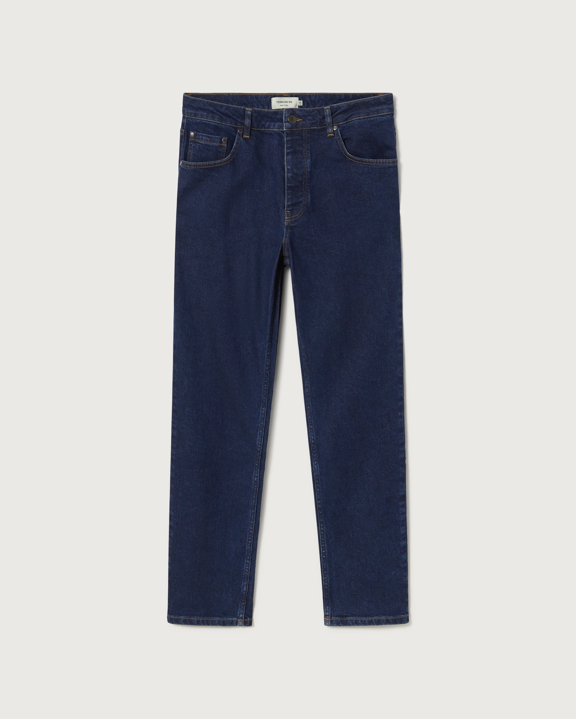 Pantalón 5 Pockets dark clean denim sostenible hombre | Thinking