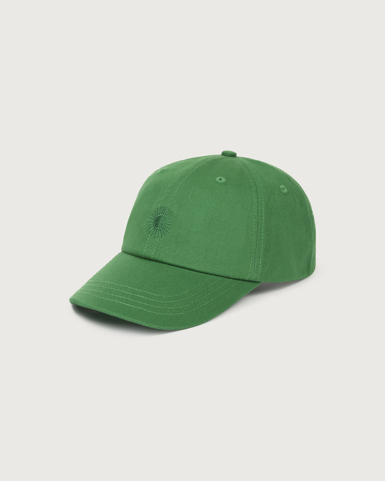 Gorra verde Chris sostenible-1