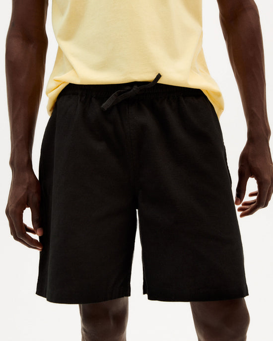 Schwarze Bermuda-Shorts Henry