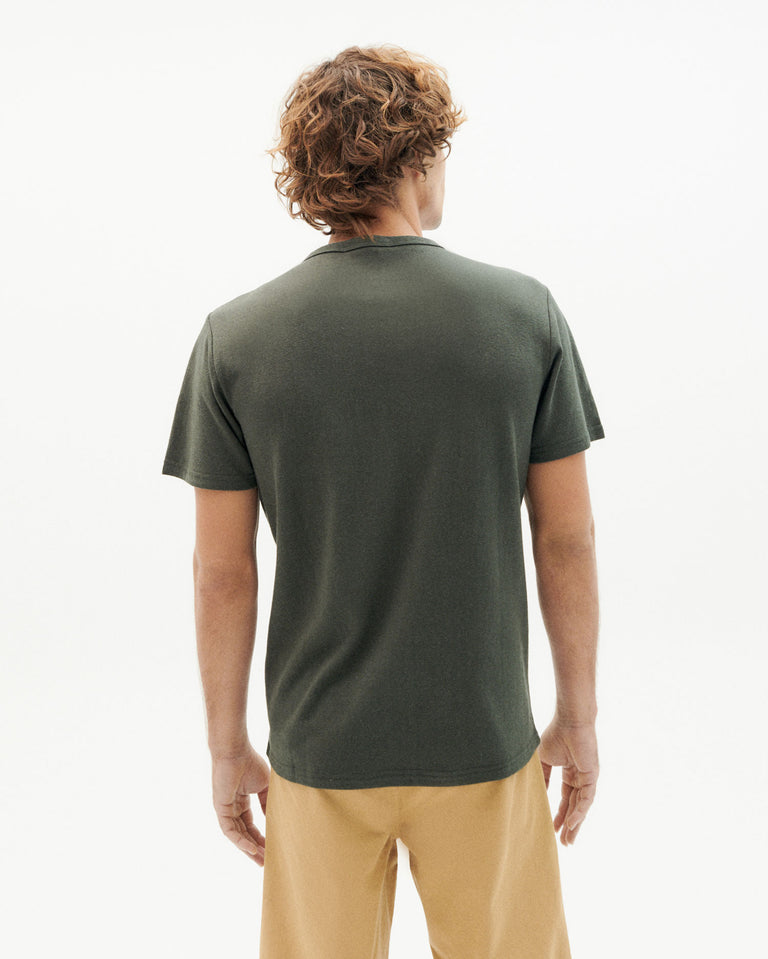 Camiseta verde oscuro Hemp-5