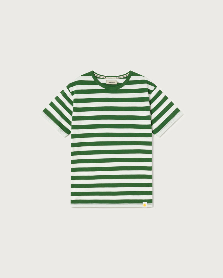 Camiseta rayas verde-6