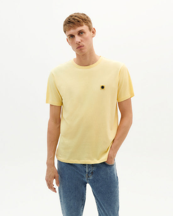 Camiseta amarilla Sol navy-2
