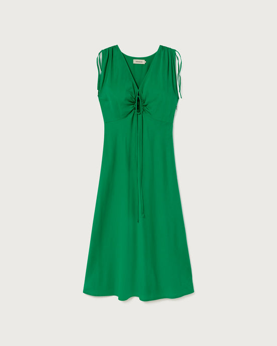 Vestido verde Laia-5