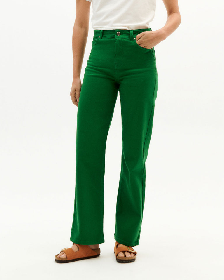 Pantalón verde Theresa-1