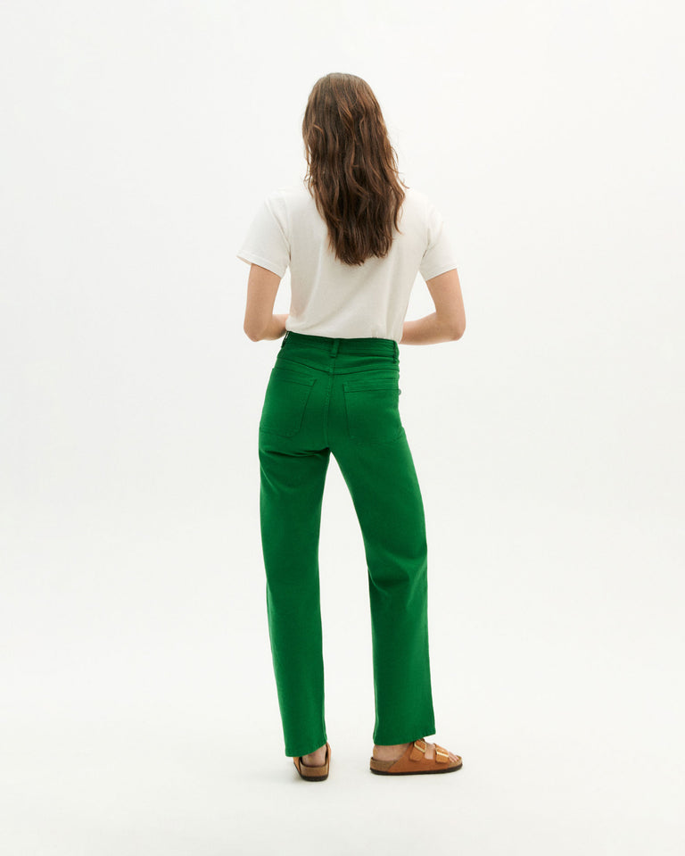 Pantalón verde Theresa-4