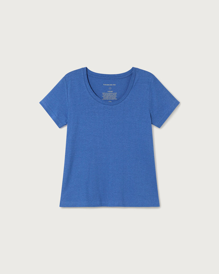 Camiseta azul Hemp Regina-5