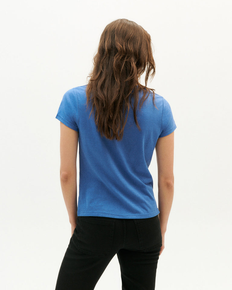 Camiseta azul Hemp Regina-4