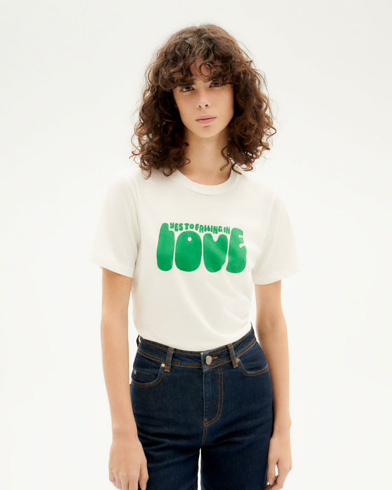 Camiseta Yes love blanca-1